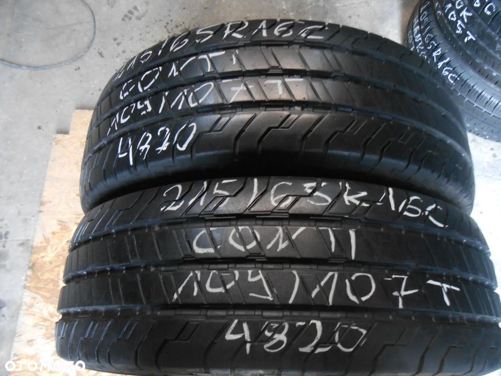 OPONY 215/65r16C CONTINENTAL CONTI VAN CONTACT 100 DOT 4820 10MM - 1