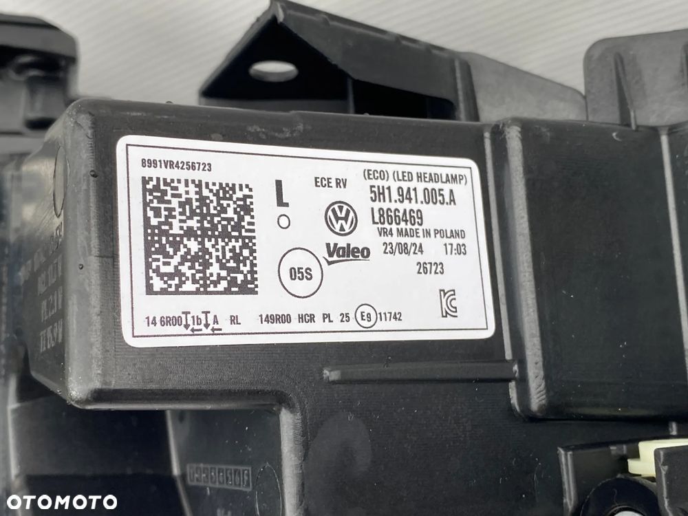 lampa golf 8 VIII full led komplet eu całe - 6