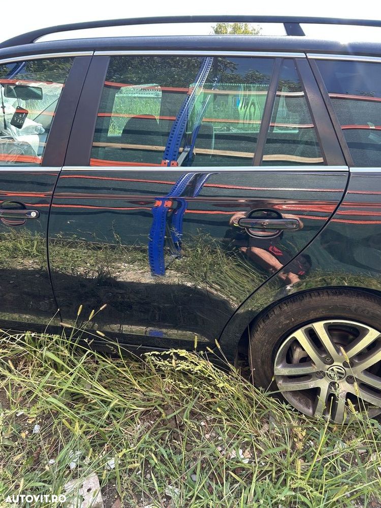 Usa Stanga Spate Volkswagen Golf V Variant 2007 - 2009 Combi 4 Usi NEGRU (1346) - 1