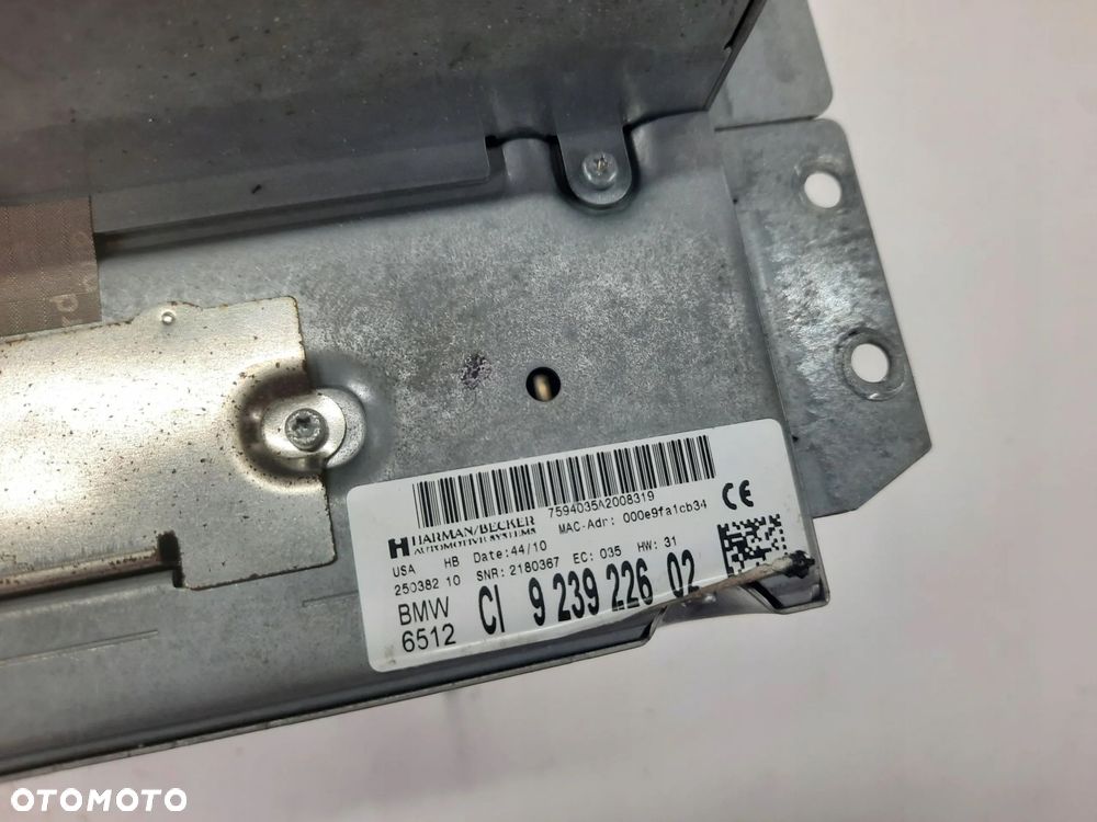 RADIO NAWIGACJA BMW X5 E70 X6 E71 HARMAN - 6