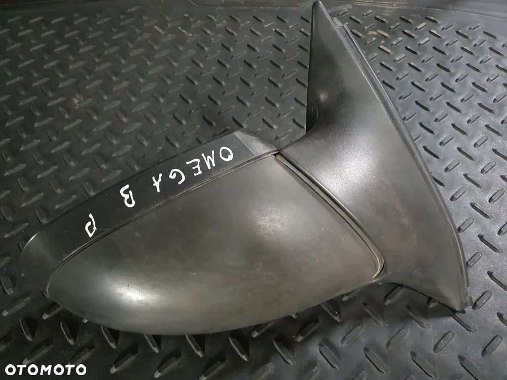 OPEL OMEGA B LUSTERKO ZEWNĘTRZNE PRAWE ELEKTRYCZNE 5PIN CZARNE POSIADAM 2SZT - 1