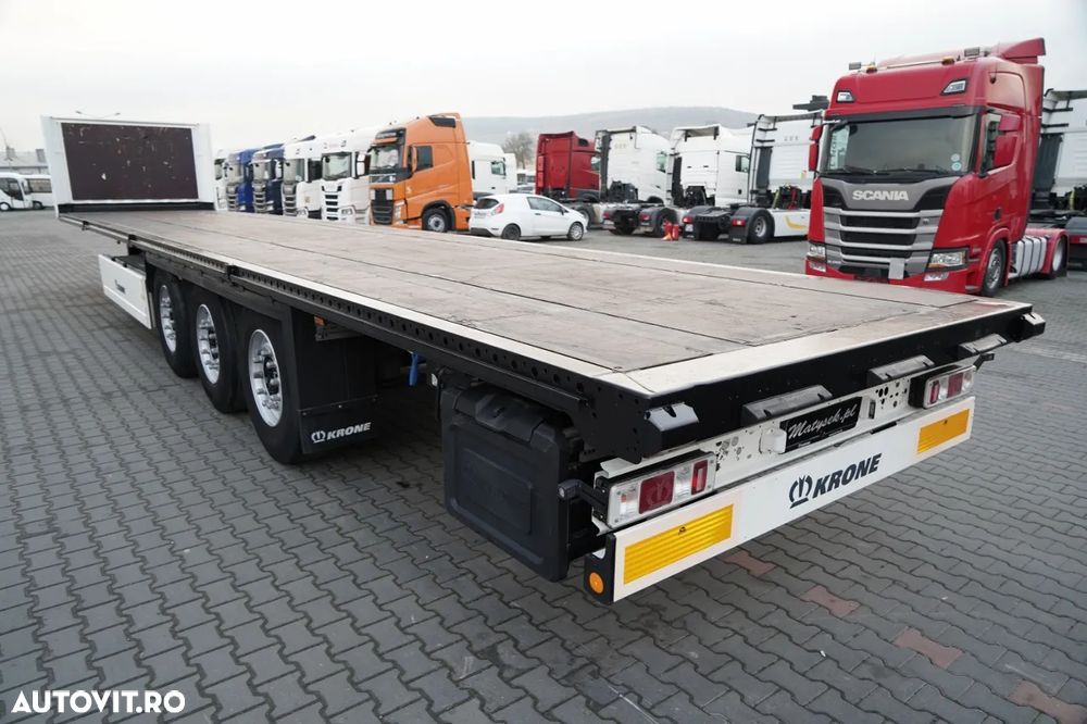 Krone REMOCATOR JOS + CÂRLIGE, CONTAINERE / CINGURI DE ÎNCĂRCARE / MEGA - 13