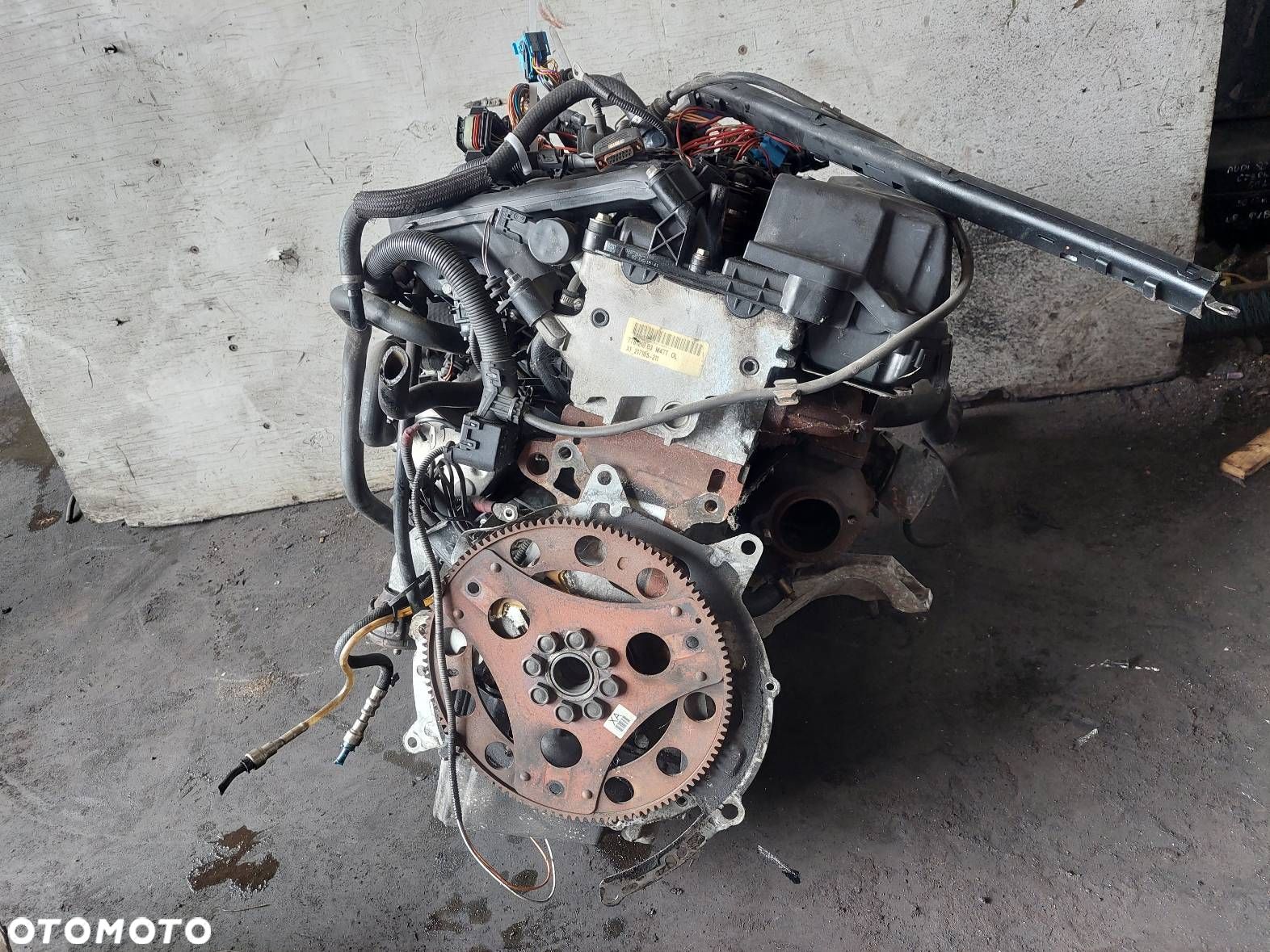 SILNIK DIESEL + POMPA WTRYSKI TURBO BMW E46 320D 2.0 D M47D20 150 KM - 1