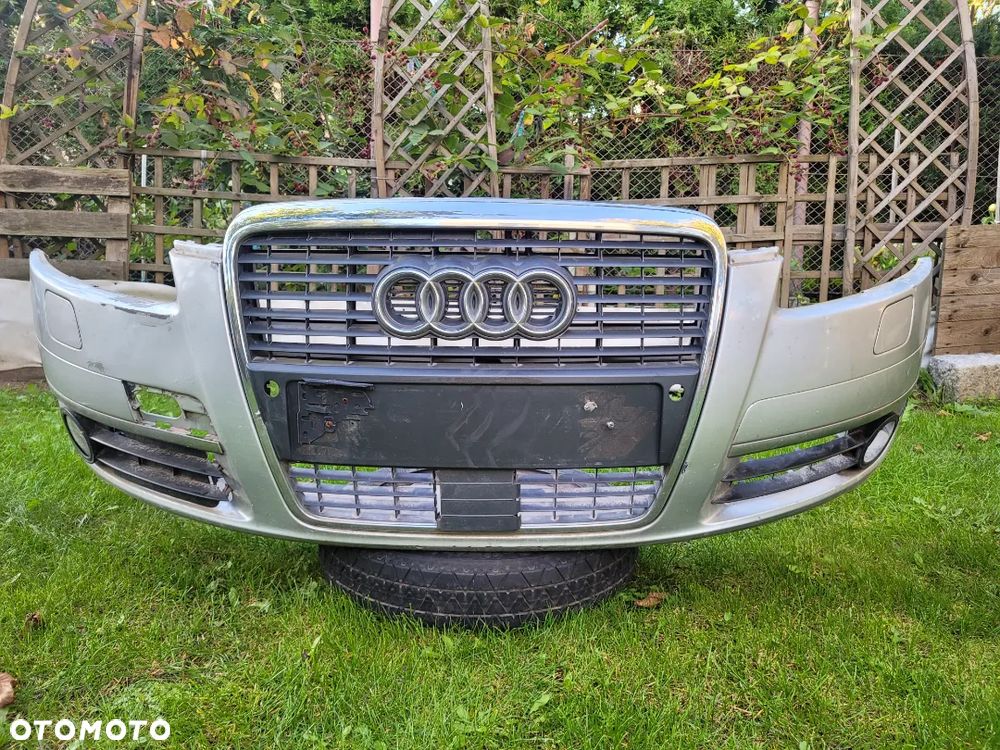 Zderzak przedni przód spryski Audi A6 C6 LY7W - 1