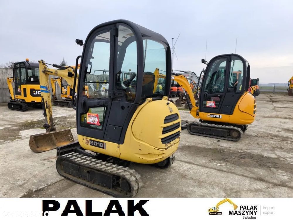 JCB Mini koparka JCB 8018  ,2007 rok RAMIĘ  LONG - 6