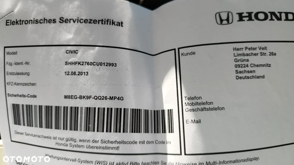 Honda Civic 1.8 Executive - 21