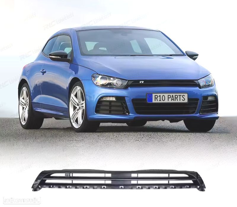 GRELHA FRONTAL VOLKSWAGEN VW SCIROCCO 08-14 LOOK R - 1