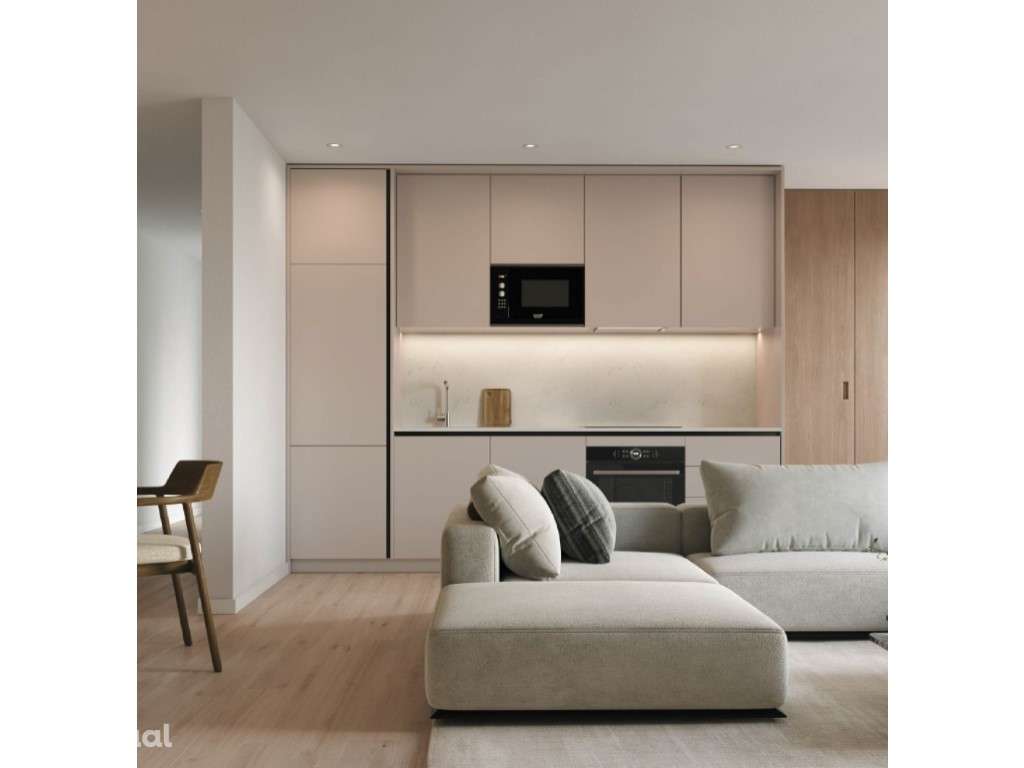 Apartamento T1 com terraço em Canidelo - Grande imagem: 4/17