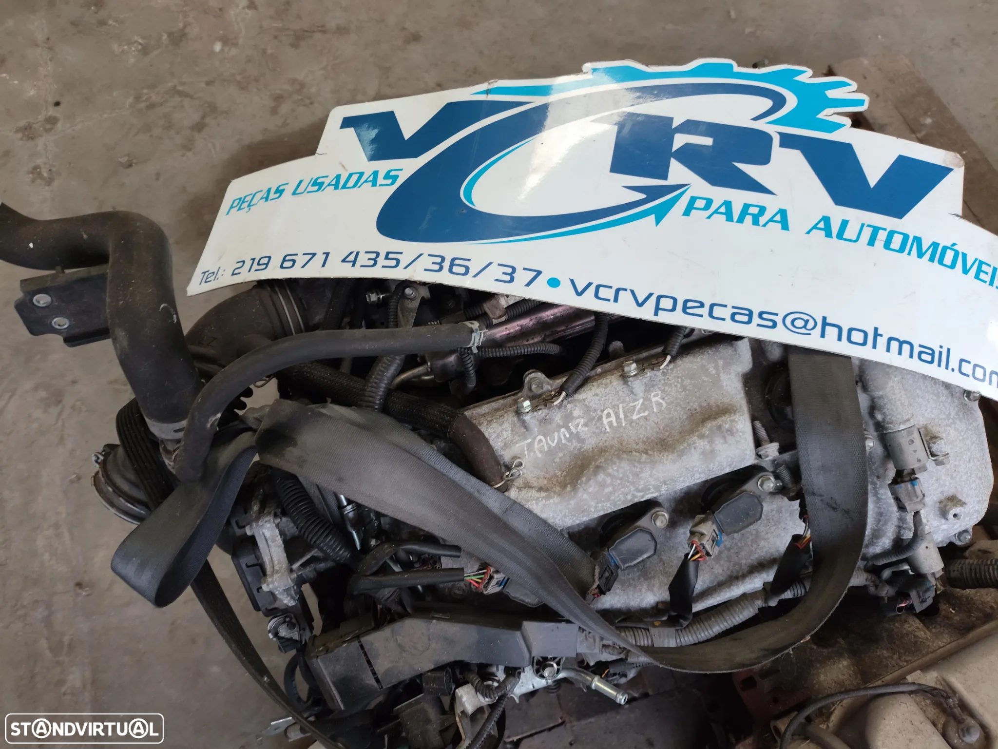 Motor Toyota Auris 1.6i 16V 1323Cv 2009-2012 Ref: A1ZR - 2