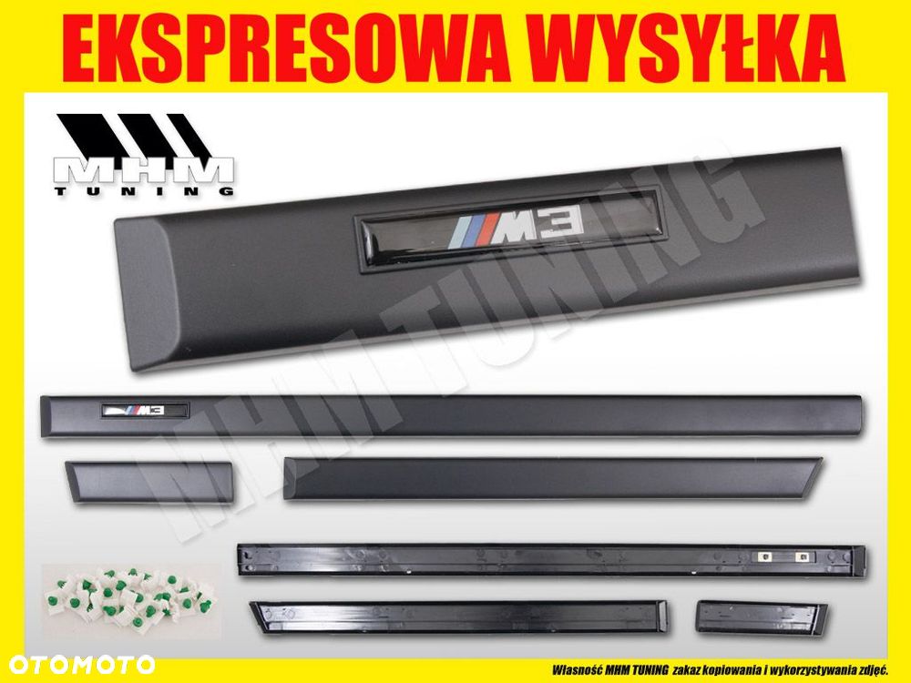 LISTWA LISTWY BOCZNE DRZWI BMW 3 E36 SED/KOM M3 - 2