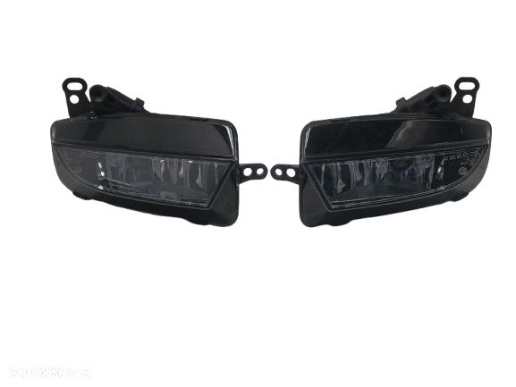 AUDI A5 8T HALOGEN HALOGENY PRZECIWMGIELNE PRZÓD PRZEDNIE LEWA PRAWA ŻARÓWKI ORYGINAŁ - 1