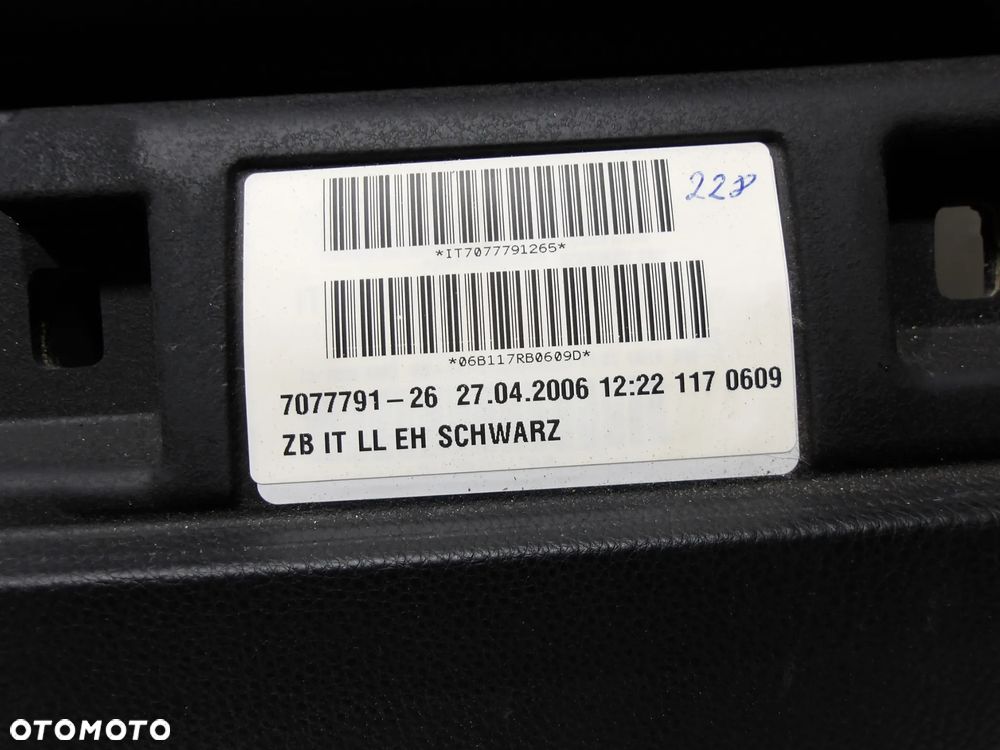 DESKA ROZDZIELCZA KOKPIT BMW E90 E91 EUROPA 7077791 F-VAT - 5