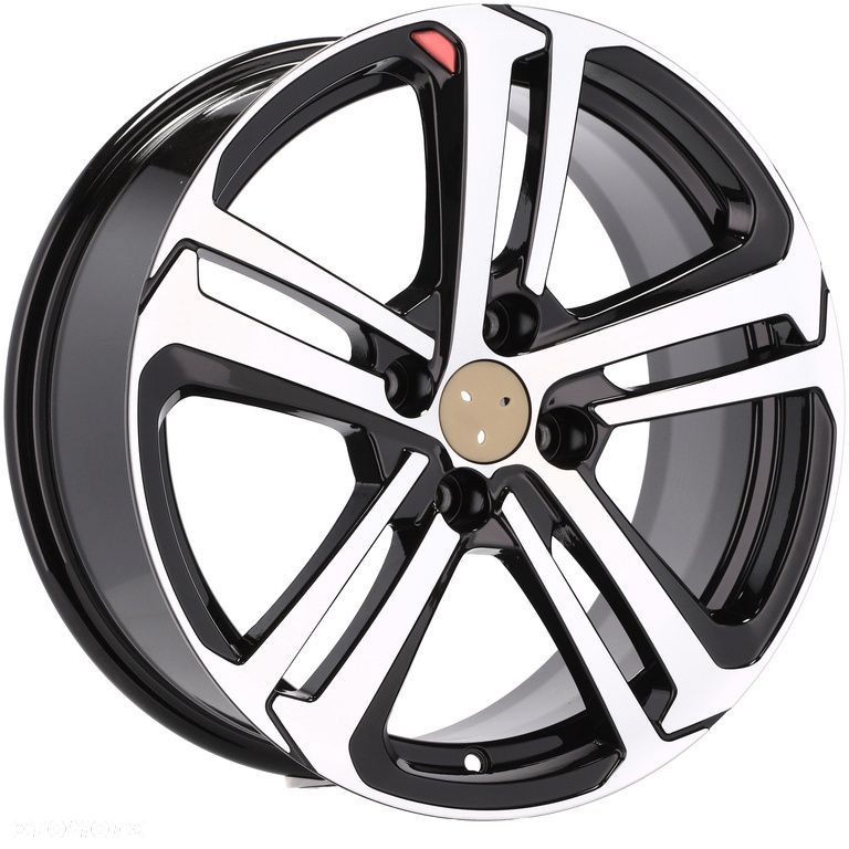 4x Felgi 15 m.in. do CITROEN C4 Cactus C5 I C2 C3 DS3 PEUGEOT 208 - A5017 (BK5447) - 3