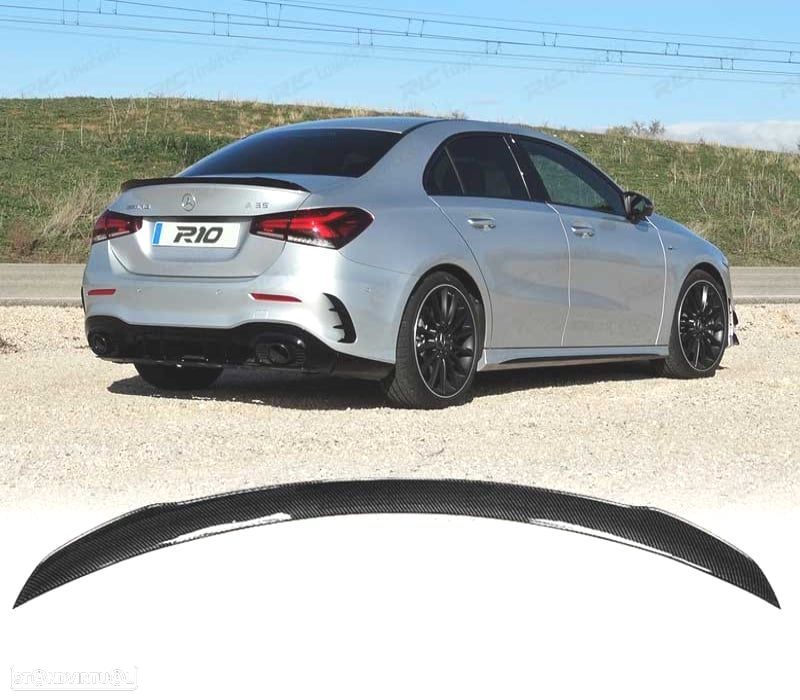 AILERON MERCEDES CLASE A V177 19- LOOK AMG A35 CARBON - 1