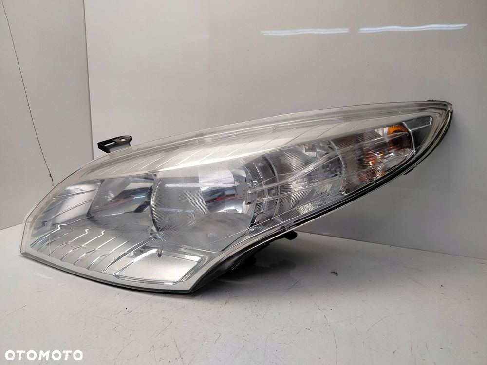 renault megane iii 08r- reflektor lampa lewy przód lewa przednia - 4