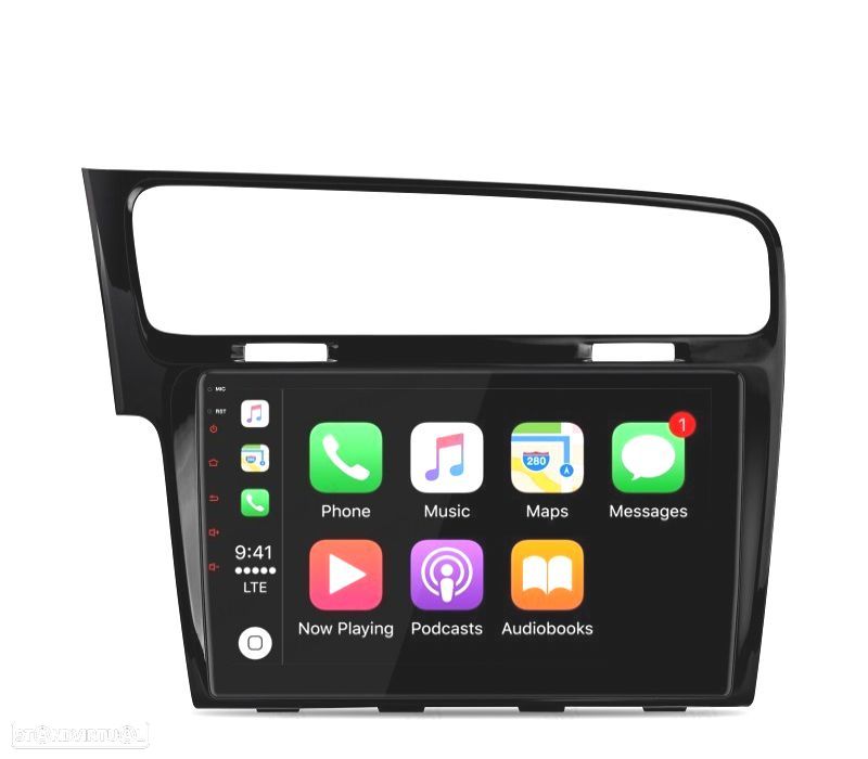 AUTO RADIO GPS 10" TÁCTIL PARA VOLKSWAGEN VW GOLF VII ANDROID 12 HDMI CANBUS BLUETOOTH FULL RCA - 7