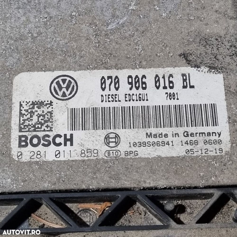 Calculator motor Volkswagen Touareg 7L 2.5 TDI 2003 - 2006 174CP Automata BAC (1460) ... - 3