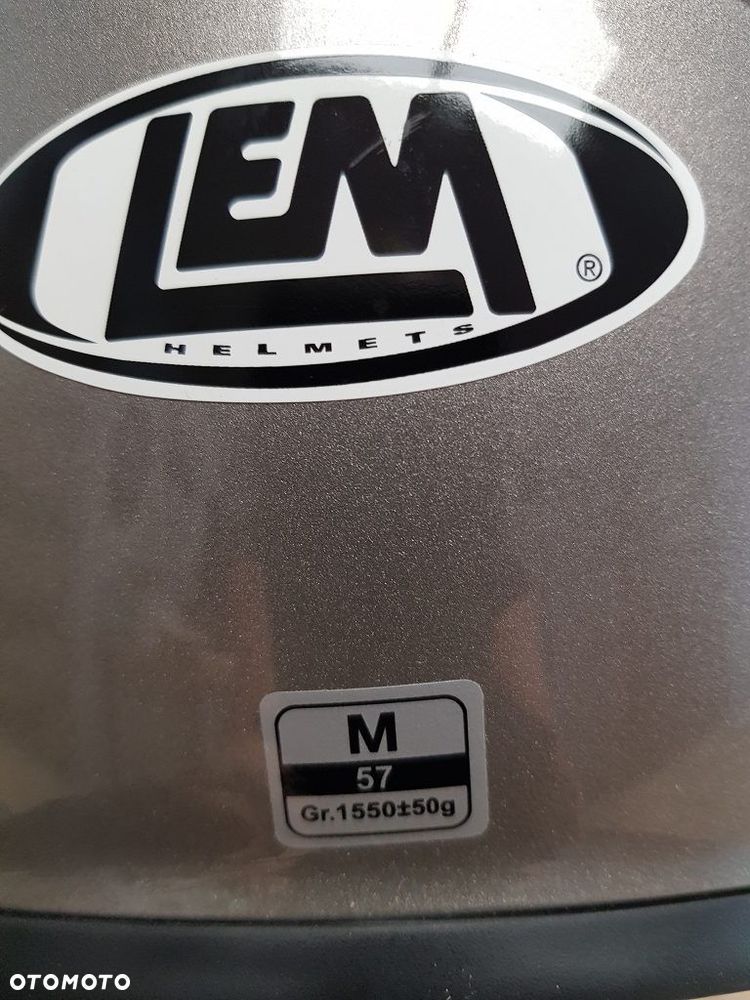 Kask motocyklowy LEM z odpinaną szczęką rozmiar M 57 - 8