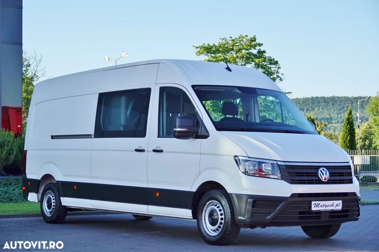 Volkswagen CRAFTER / CREW / TABLĂ / 2020 / Full option / CAROSERIE SCULE / IMPORTAT / CONTRACT POST-SERVICE - 2