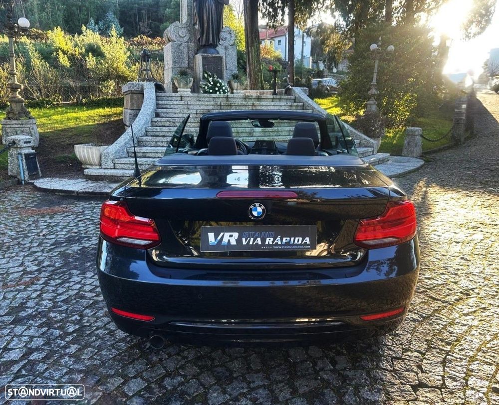 BMW 218 d Cabrio Line Sport - 5