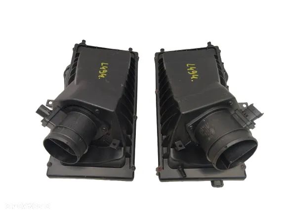 RANGE ROVER SPORT L494 3.0 OBUDOWA FILTR POWIETRZA PRZEPŁYWOMIERZ PRAWA LEWA ORYGINAŁ - 1