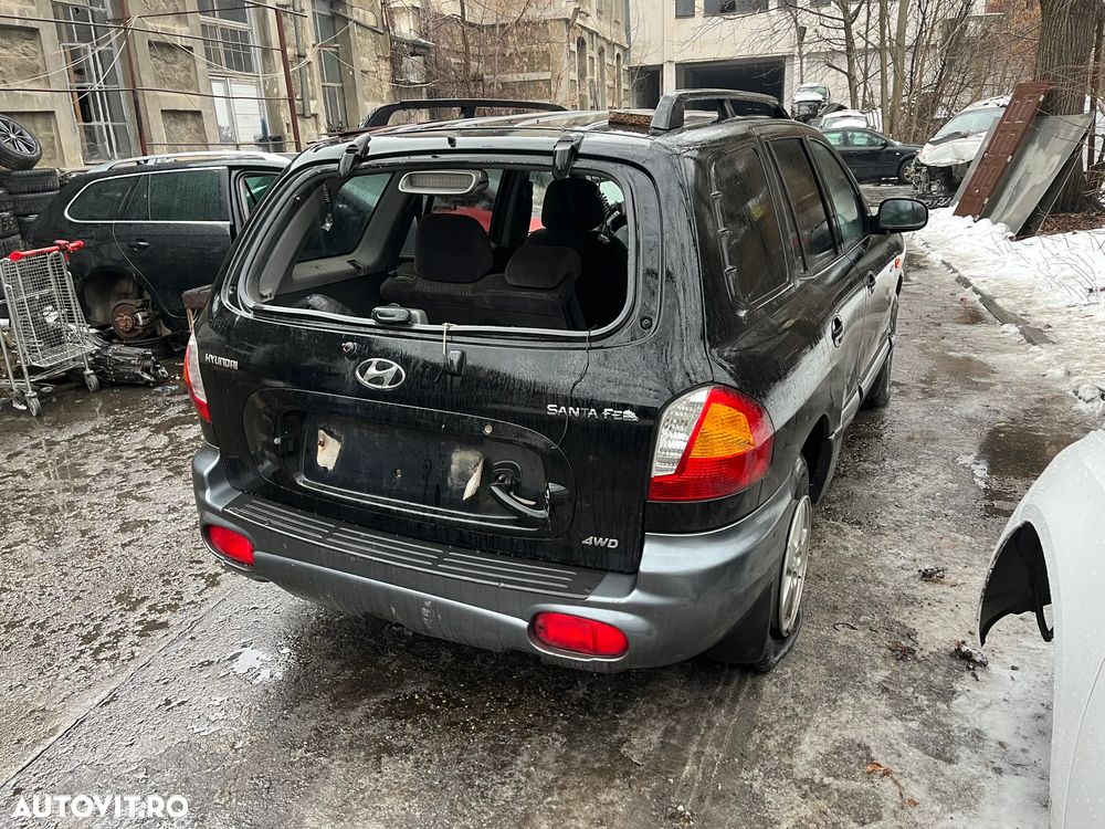 Dezmembrez Hyundai Santa Fe1 2003 negru crdi - 9