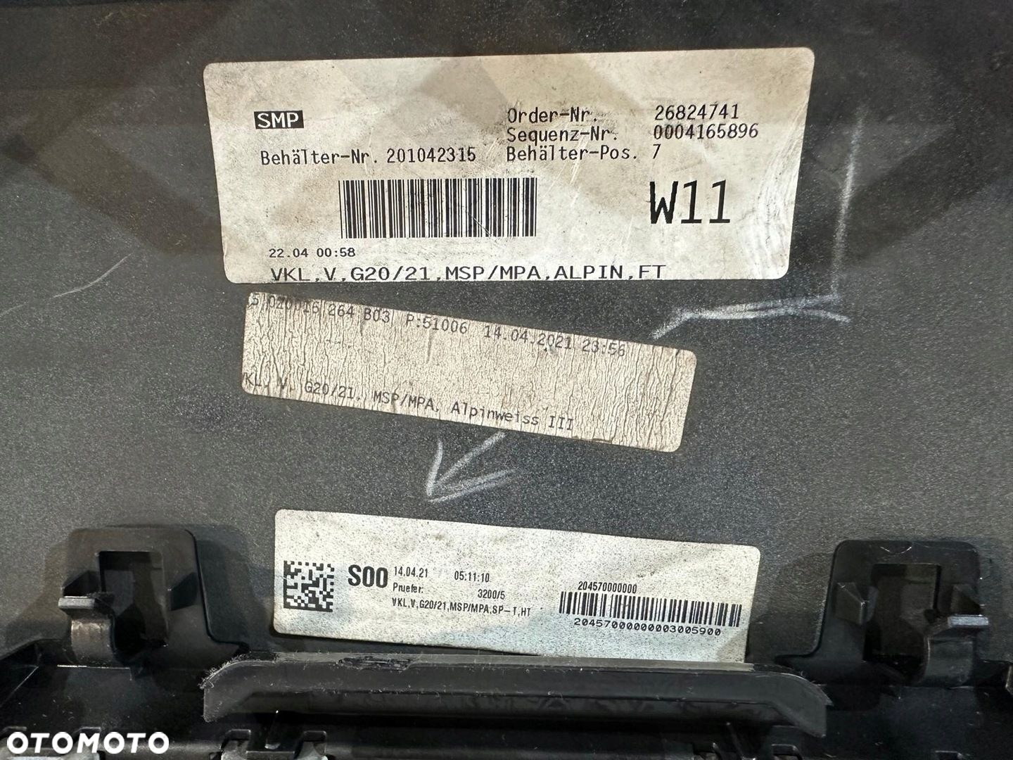 BMW 3 G20 / 21 Zderzak przedni M-Pakiet 17800 - 5