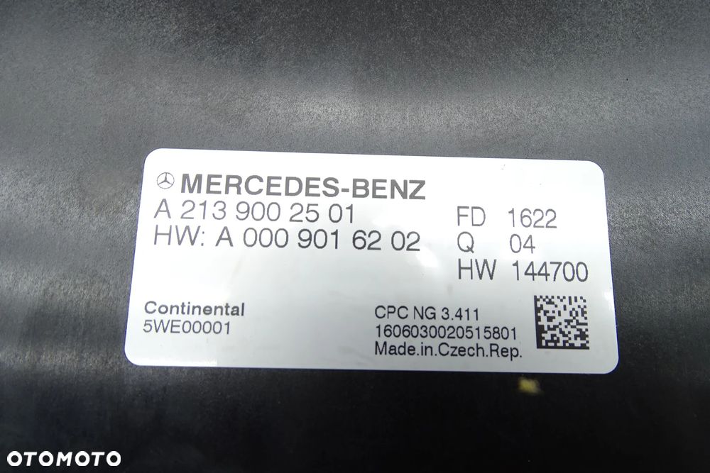 MERCEDES W213 MODUŁ STEROWNIK SKRZYNI BIEGÓW A2139002501 - 3