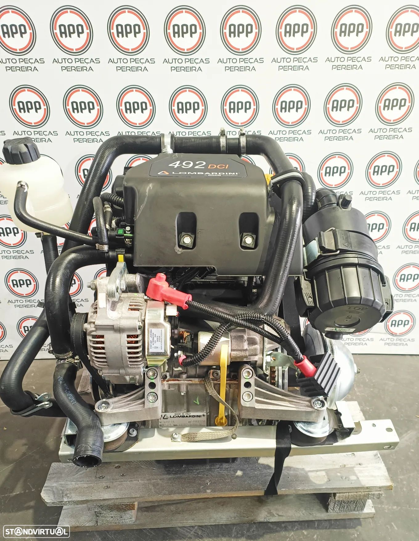 Motor Lombardini 492 DCI de 2021, referência LDW 492, aproximadamente 17 000 KMS . - 1
