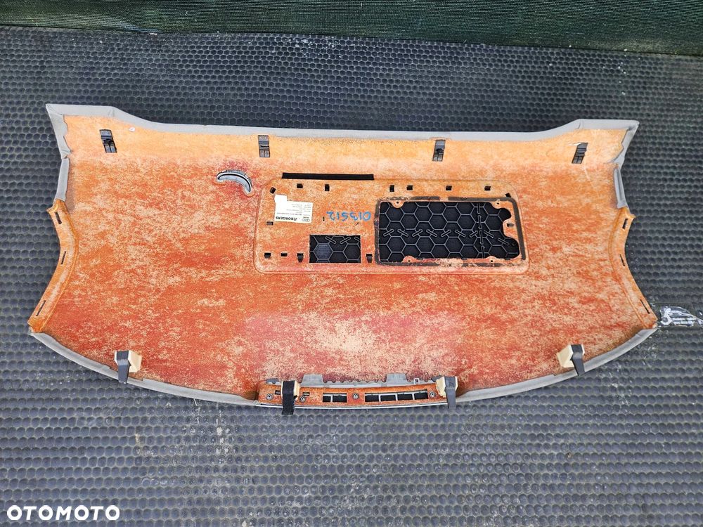 Oslona Glosnik Kratka Tapicerka Podszybie Polka Platin Hell Szyby Bagaznika Tyl Audi A4 B7 Sedan - 34