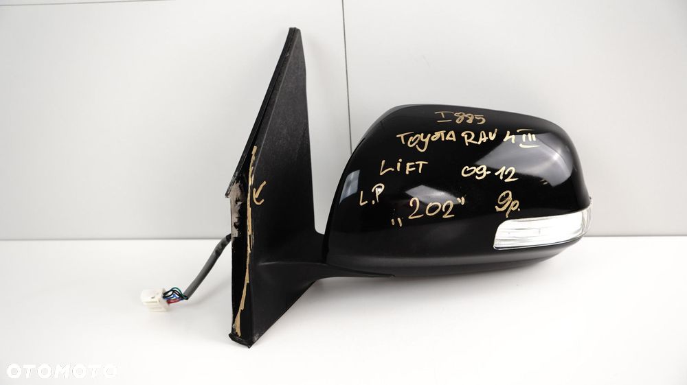LUSTERKO LEWE TOYOTA RAV4 III 3 LIFT 10-12R 9PIN 202 - 2