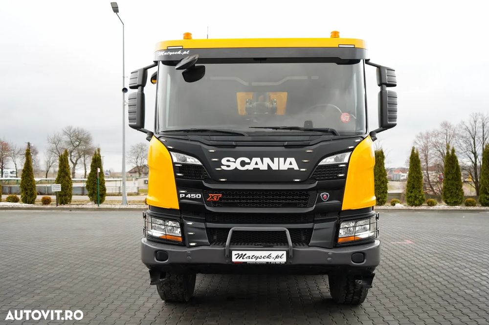 Scania 450 XT / 8x6 / BASCULATOR SPATE / OPTICRUISE / ANVELOPE 100% / EURO 6 - 14