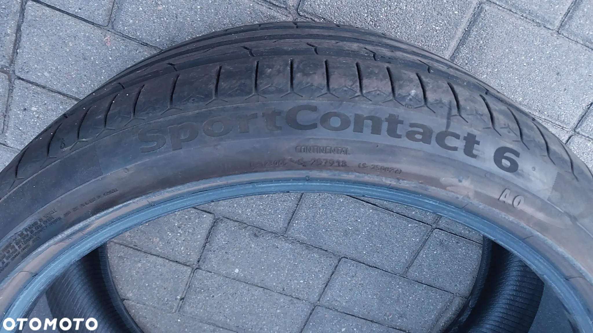 Opona pojedyncza CONTINENTAL Opona letnia SportContact 6 275/35R21 103Y XL FR AO - 5