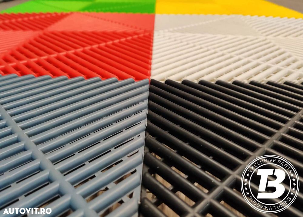 Pardoseala Modulara pentru Garaj Service Detailing - 18