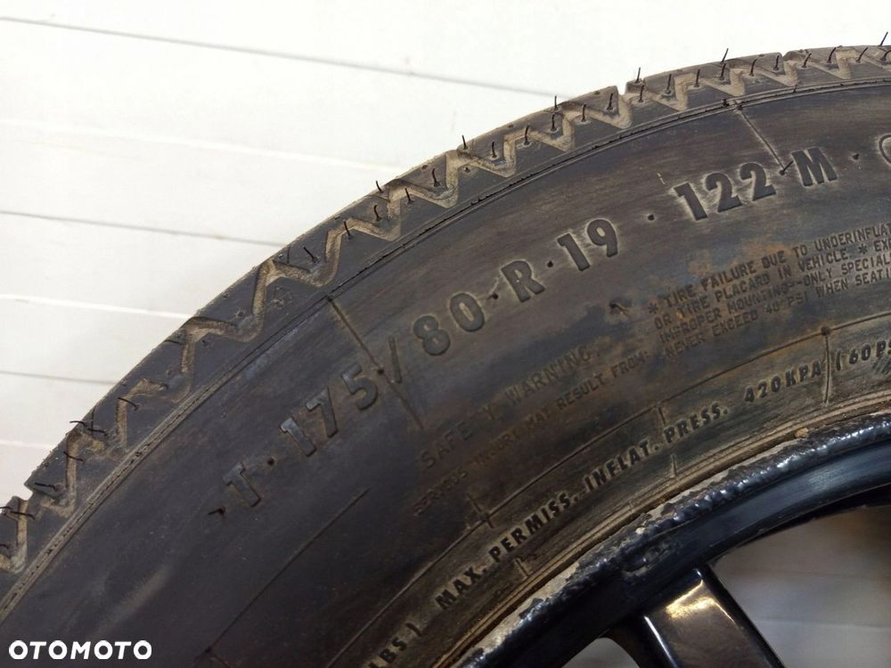 KOŁO DOJAZDOWE RANGE ROVER L320 L322 175/80 R19 5,5JX19 5X120 7H22-1007-DAW - 11