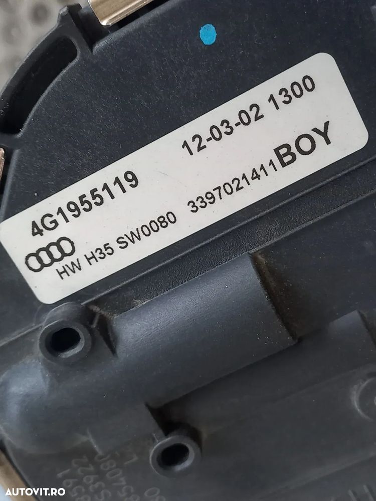 Ansamblu Motoras Stergatoare Audi A6 4G C7 An 2011-2012-2013-2014-2015-2016-2017-2018 Volan Stanga - 7