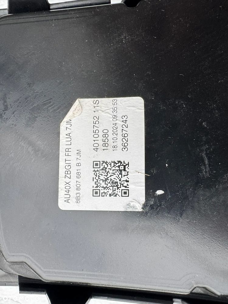 Audi A5 8B3 kratka zderzaka przód prawa lewa - 4