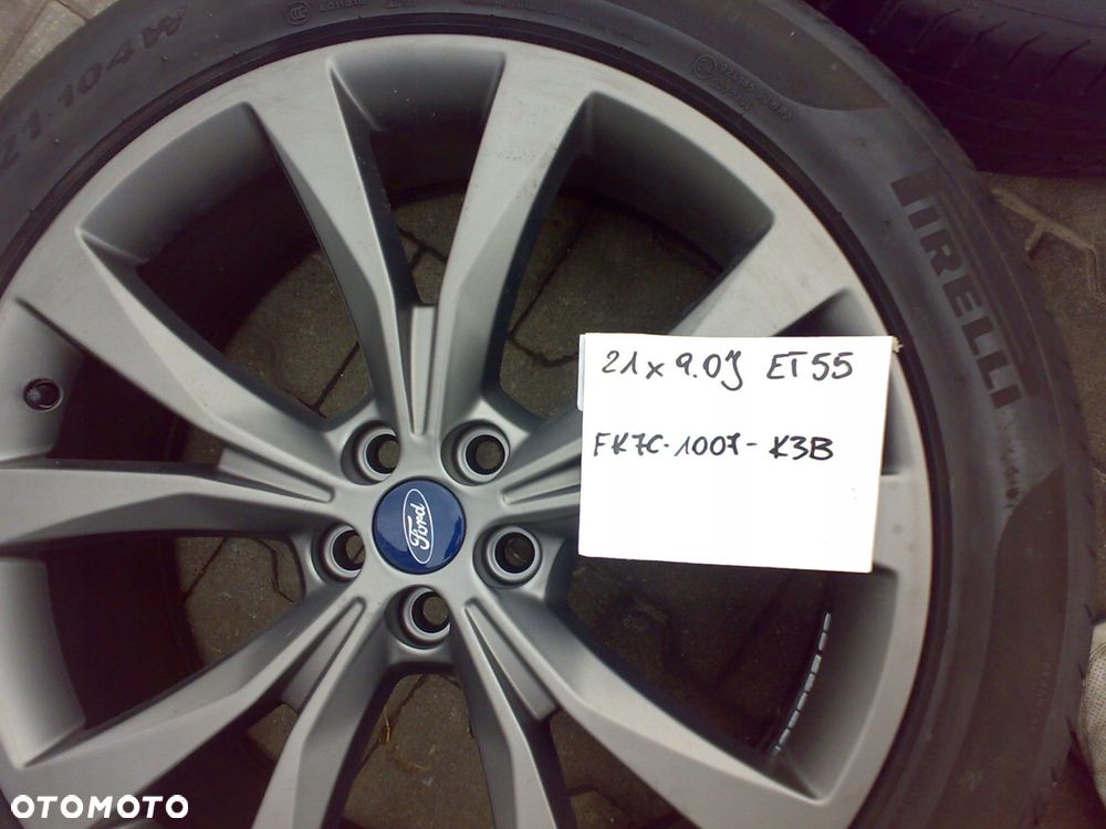 ford edge s/t 2015 - koła felgi opony idealne jak nowe 21'' - 4