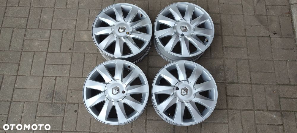 FELGI ALUMINIOWE 4x100 6.5Jx16 CALI ET49 RENAULT MEGANE II SCENIC I II CLIO CAPTUR 4 SZTUKI KOMPLET - 1