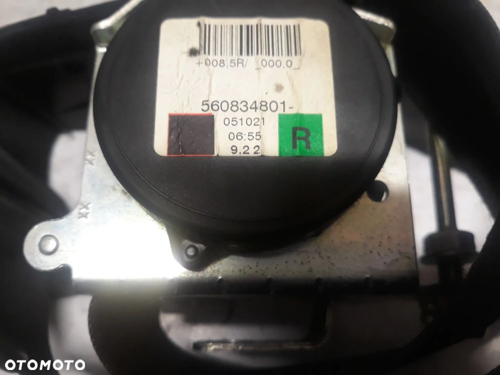 PAS BEZPIECZEŃSTWA PRAWY PRZÓD OPEL ZAFIRA B  560834801 - 2