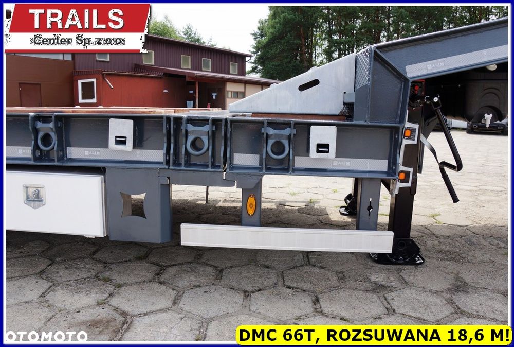 Inny Niska podłoga 4-osie, rozciągana dł. 18,60 m,  własne PTO, NAJAZDY HYDRAULICZNE. !!! - 37