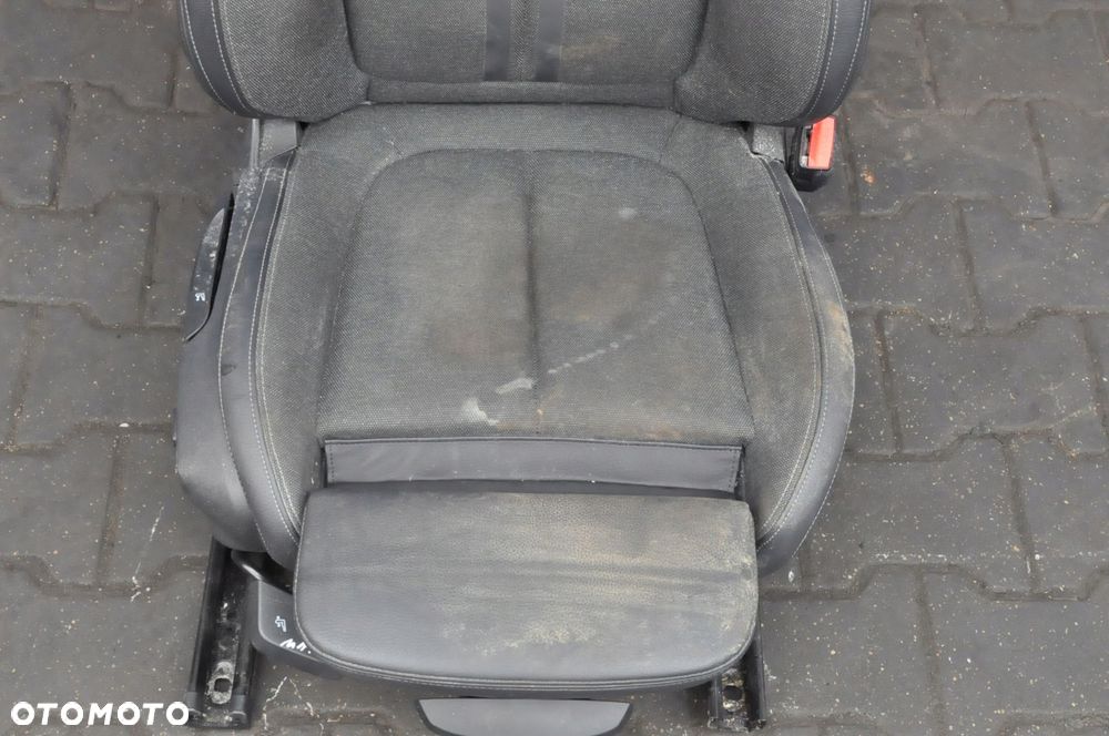 BMW 2 F46 GRAN TOURER PRZEKŁADKA WNĘTRZA FOTELE KANAPA ANGLIK PÓŁSKÓRA - 3