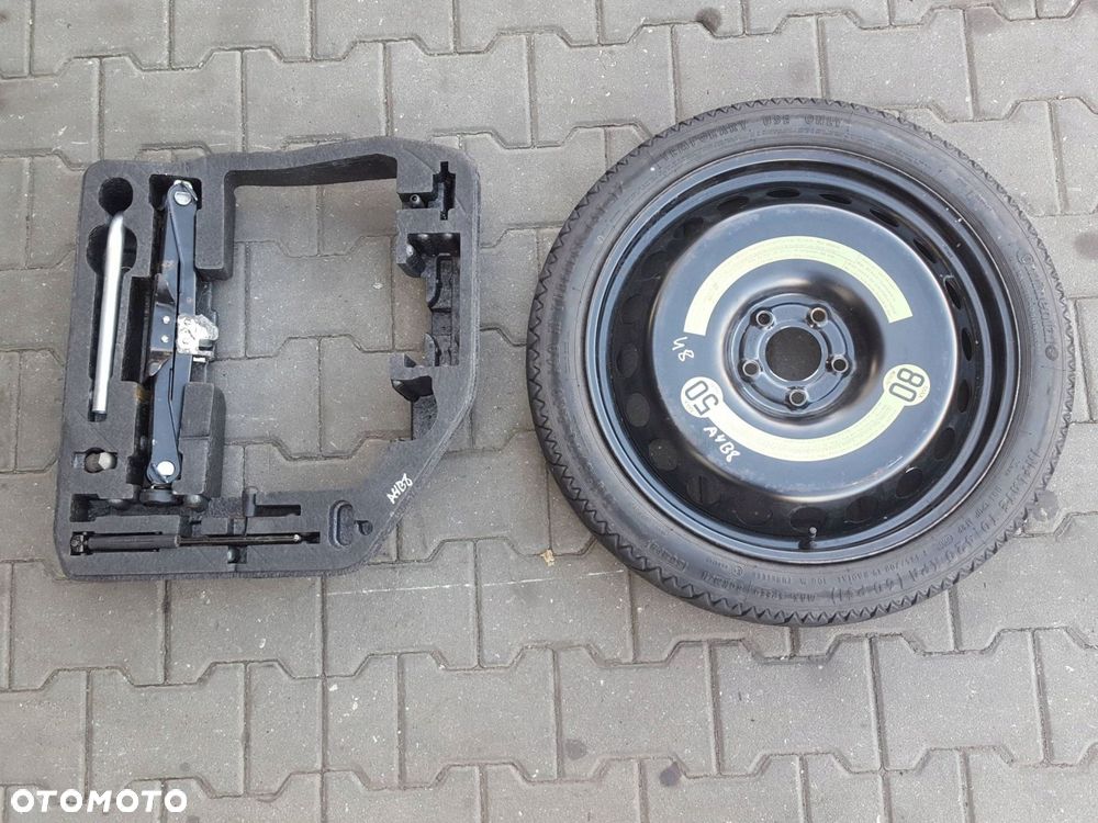 AUDI A4 B8 08-16r A5 8T KOŁO DOJAZDOWE 19 5X112 LEWAREK - 1