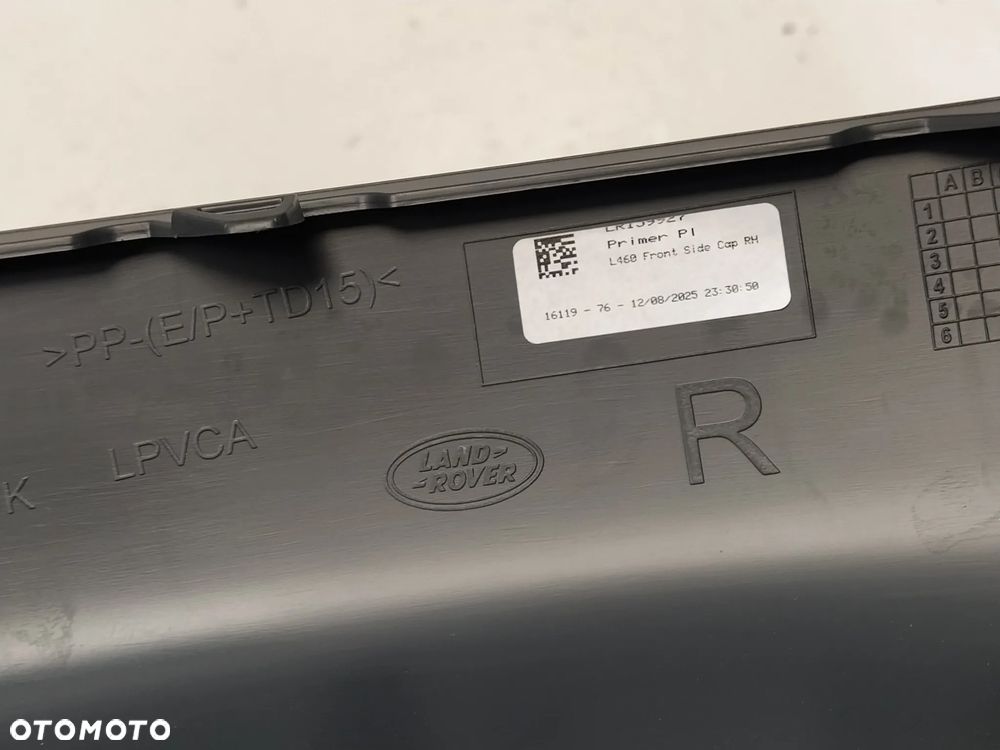RANGE ROVER VOGUE L460 NAROŻNIK DOKŁADKA ZDERZAKA PRAWY LEWY PRZÓD PRZEDNI NOWY ORYGINAŁ - 11