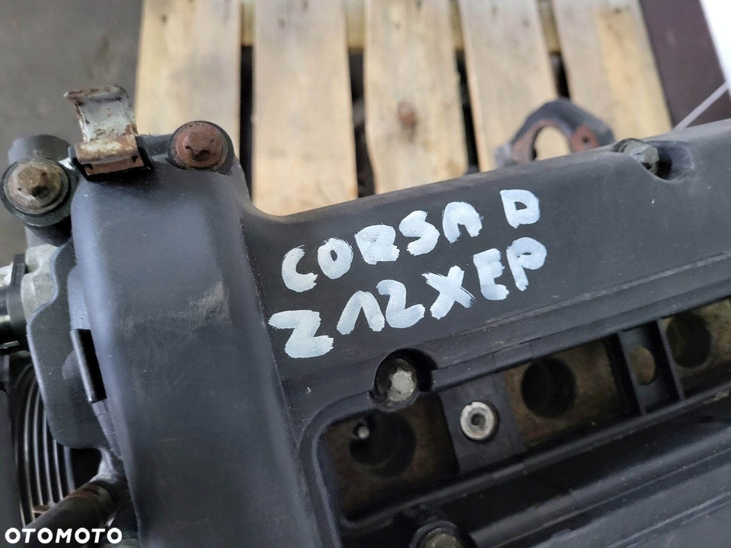 Silnik Słupek Z12XEP 1.2 benzyna OPEL CORSA D ASTRA H AGILA 248tys km - 13