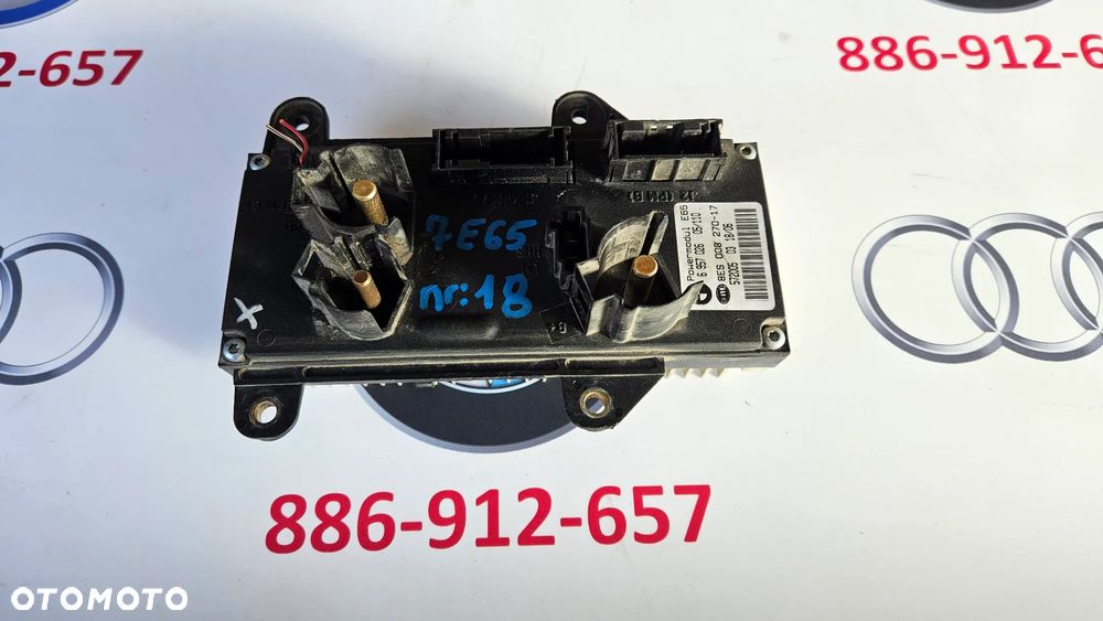 BMW 7 E65 E66  Moduł mocy Sterownik Power Modul 6957026 - 2