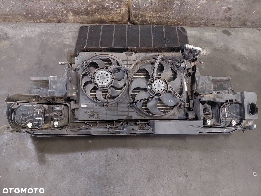 KOMPLETNY PRZÓD MASKA ZDERZAK LAMPA PAS PRZEDNI VW GOLF IV LB5N - 10