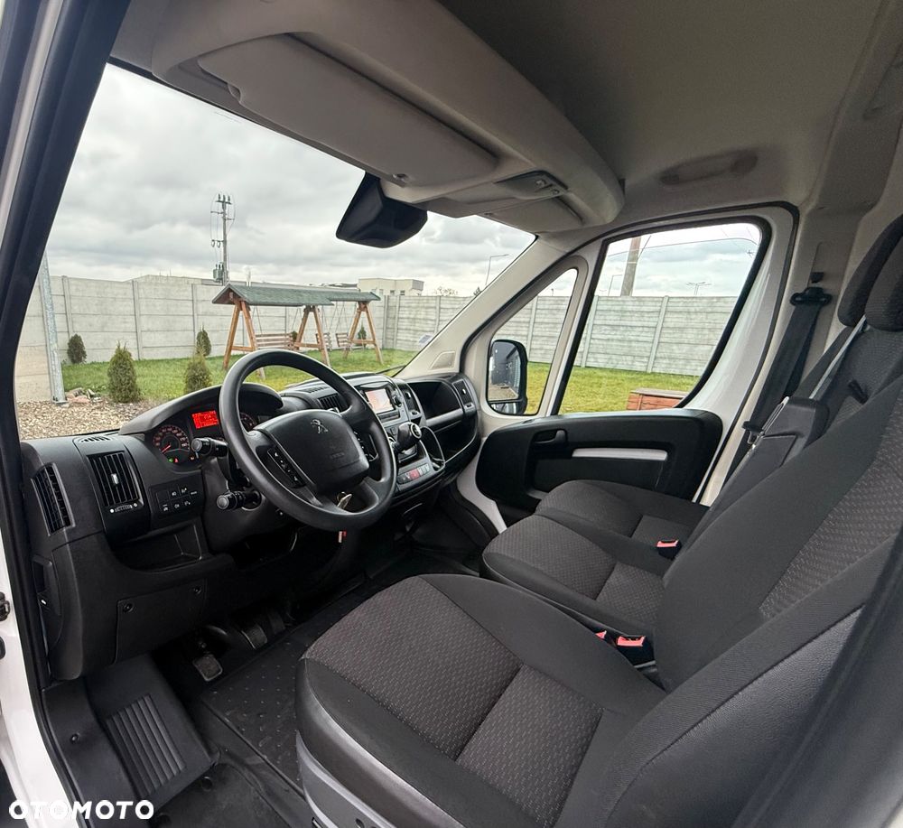 Peugeot BOXER L4H2 klima, 140km, kamera, czujniki pdc, navi, tempomat - 13