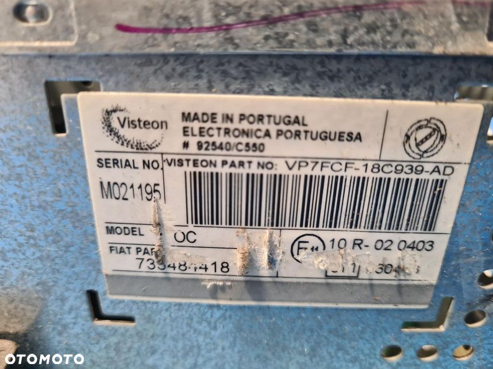 FIAT BRAVO II RADIO CD 735484418 VR284 - 5