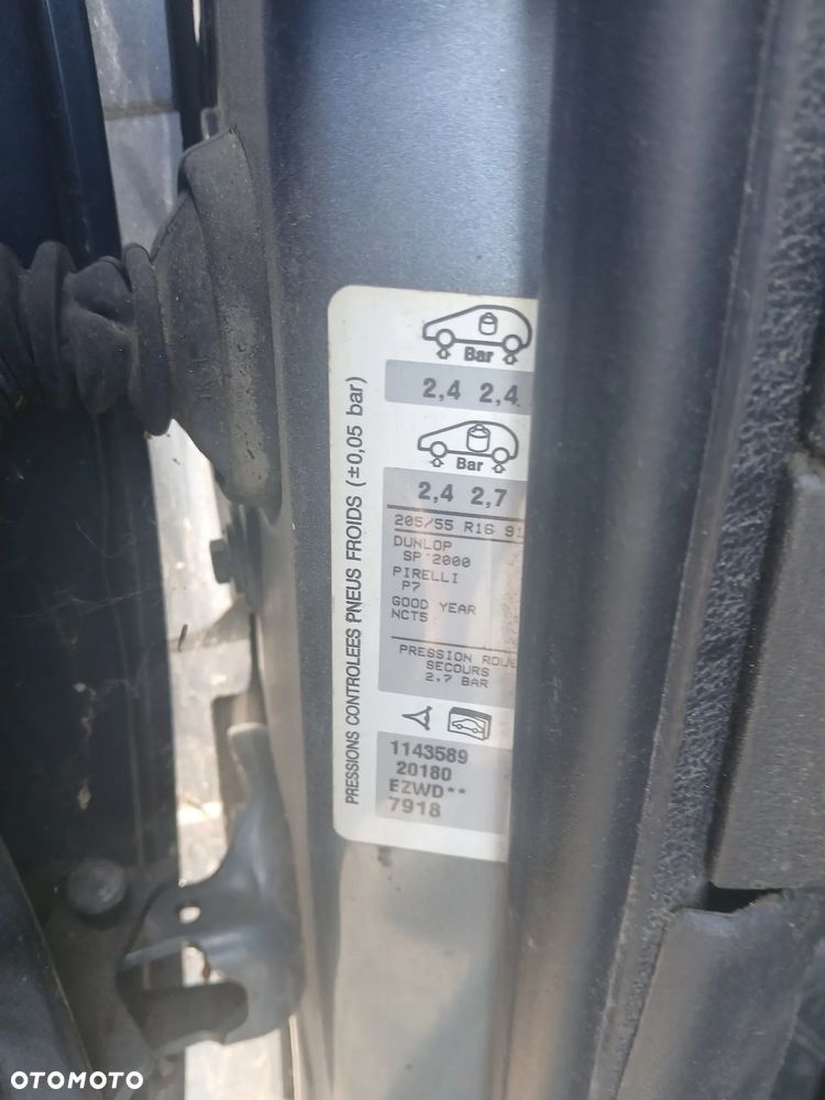 peugeot 307 sw lift ezwd maska zderzak lampa grill błotnik drzwi zbiornik paliwa szyba lusterko - 5